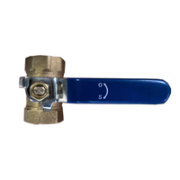 BVFF-4-4 FLOFLEX 1/4" NPT FEMALE X FEMALE, FULL PORT BALL VALVE, LEVER HANDLE, LEAD FREE